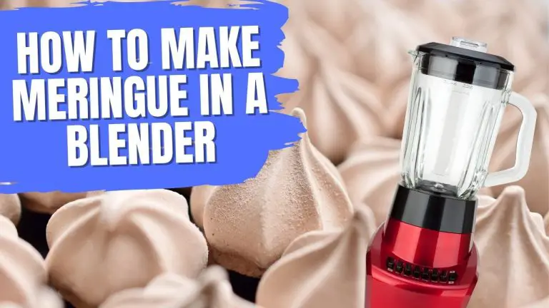 Can You Make Meringue in a Blender