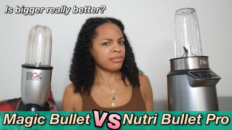 Ninja Blender Vs Magic Bullet  : The Ultimate Showdown