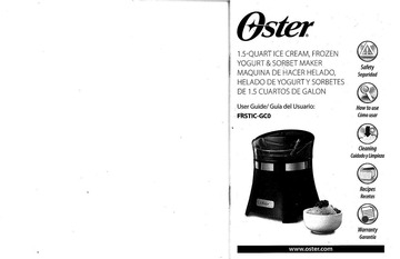 Oster Ice Cream Maker Recipes: Scoop Up Delight!
